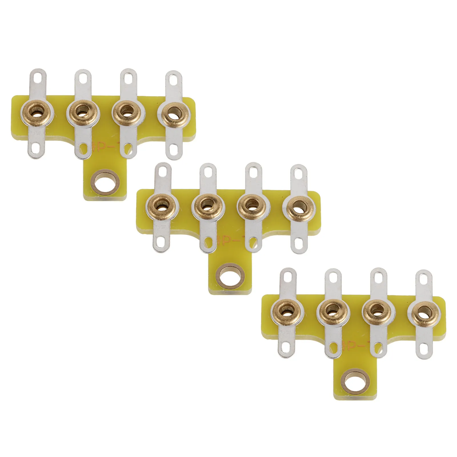 3Pcs Turret Board High Purity Copper Audio Terminal Tag Strip Balanced Elasticity Stable Solder Lug Board for Vintage Tube view 4