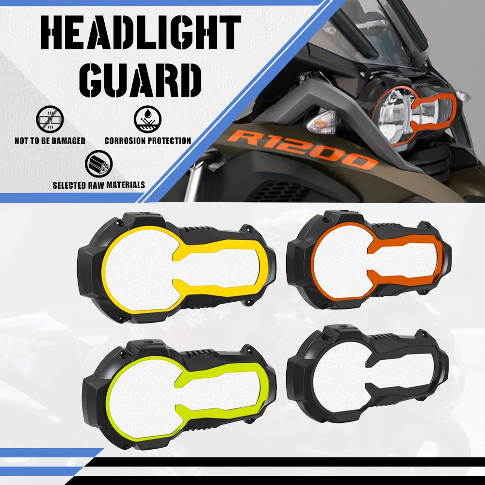 

Motorcycle FOR BMW R1200GS R 1200 GS Adventure ADV 2013-2019 Accessorie Headlight Guard Lens Front Lamp Cover Fluorescent Covers