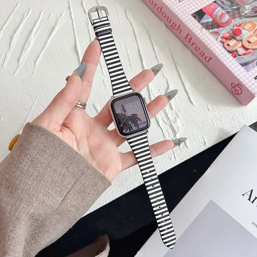 

watch Bracelet Women's wristwatch watch bands straps for watch watch accessories zebra stripes S10 S11 42mm 46mm