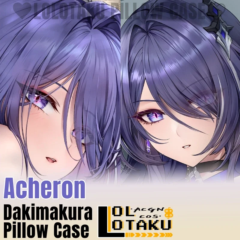 

Acheron Dakimakura Honkai Star Rail Чехлы для подушек, обнимающие наволочки, наволочка для всего тела, сексуальный домашний декор постельного белья, подарок отаку