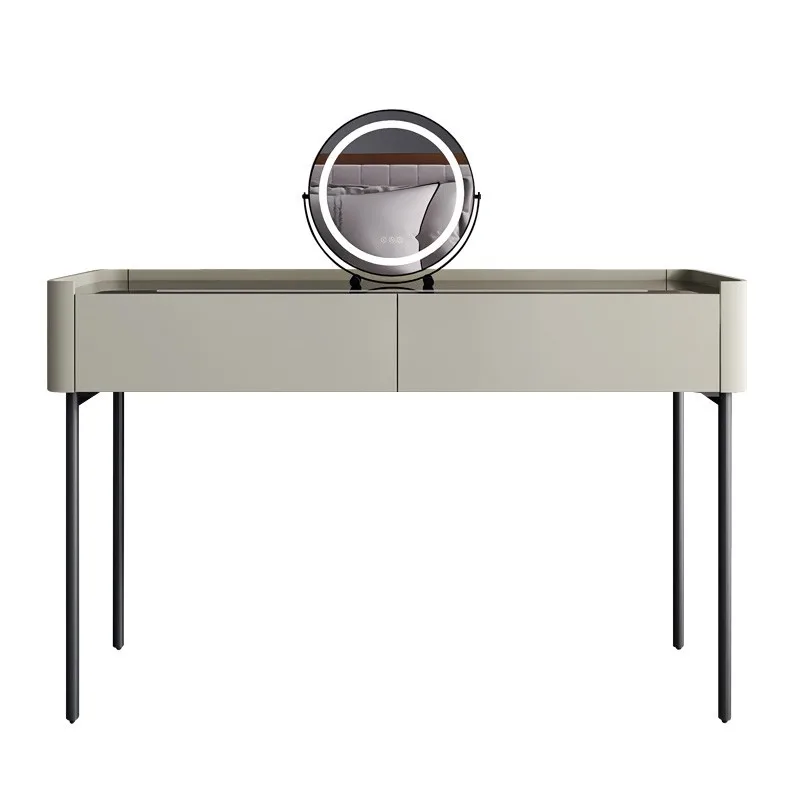 

Italian minimalist dresser, modern simplicity, light luxury makeup storage chest integrated