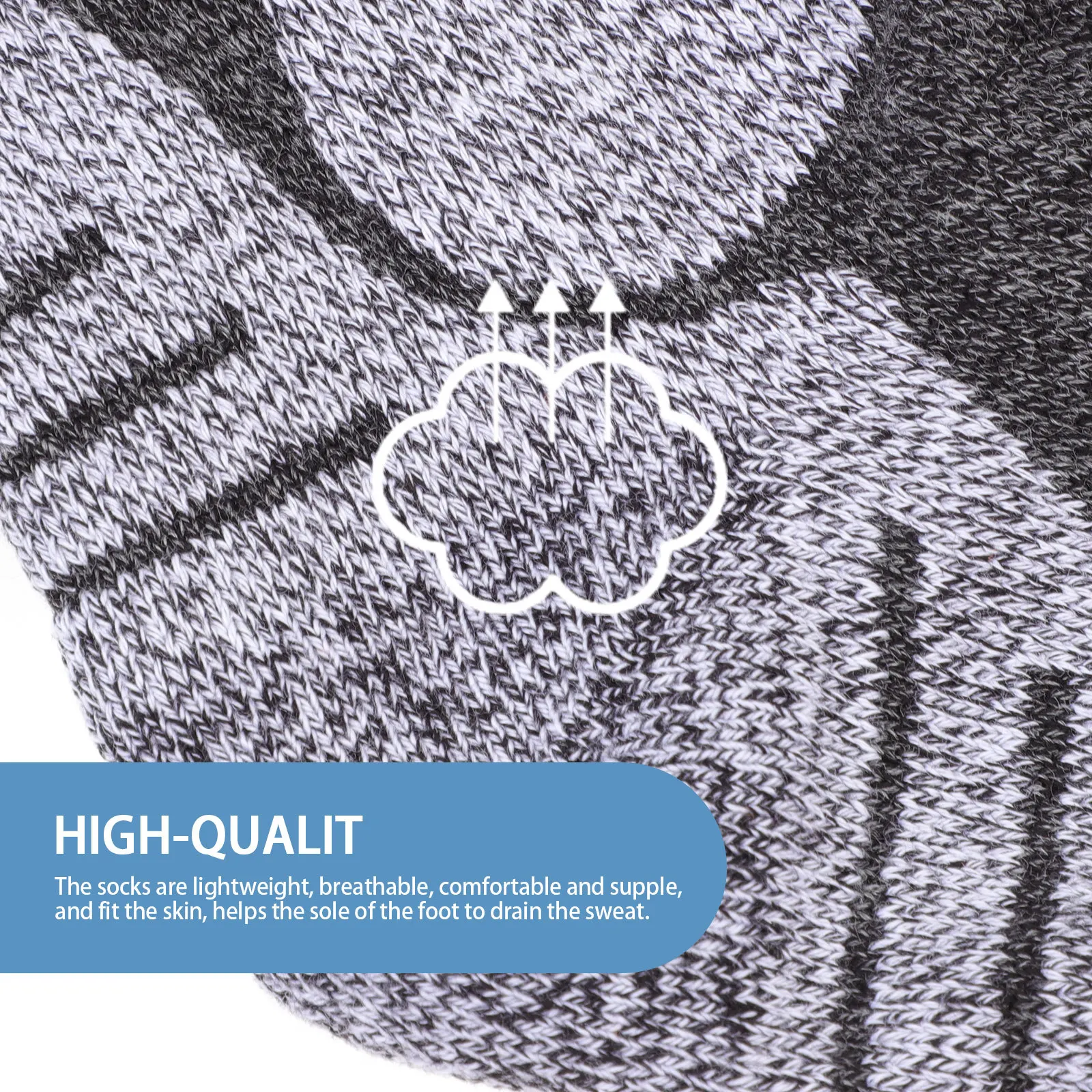 

1Pair Thickened Warm Ski Socks Cotton Hiking Mountaineering Winter Sports Stocking Hiking Sock Cotton Mountaineering Sock