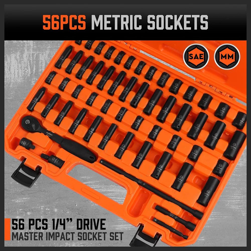 56Pcs 1/4