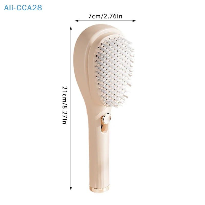 Self Cleaning Hair Massage Airbag Comb Magic Retractable Comb Anti-static Hair Smoothing Comb Scalp Cleaning Massage Comb