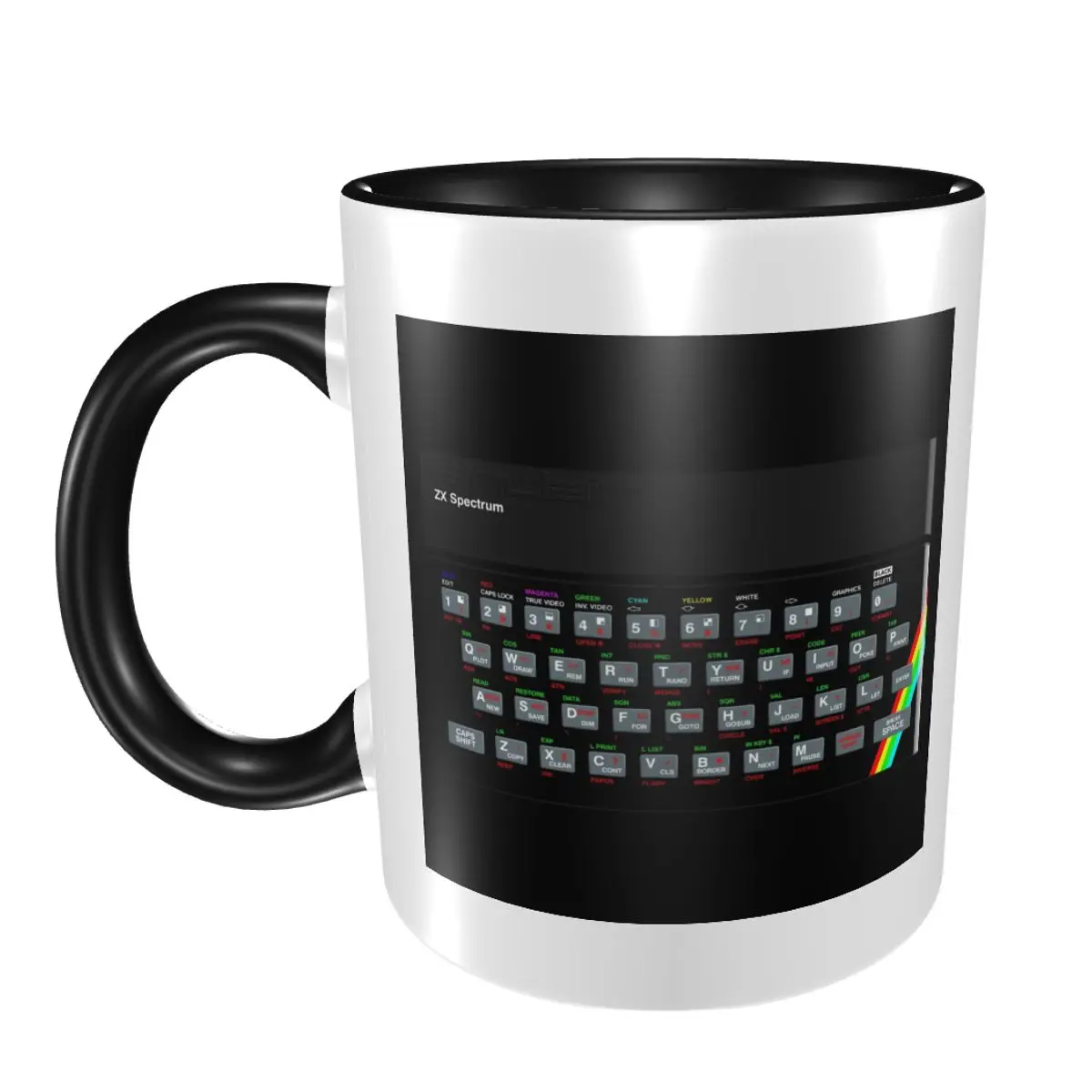 ZX Spectrum Mug Funny Ceramic Coffee Cups Tea Mugs Milk Cup Drinkware Gifts for Woman Man
