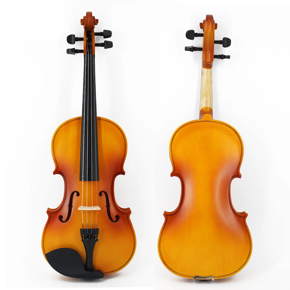 

Wholesale for Sale Cheap Violin Solid Wood Matte Professional German Hand Made 4/4 3/4 1/2 1/4 1/8 1/10 1/16 Student Violin