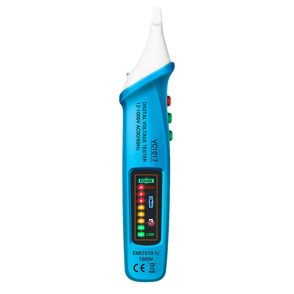 

Non contact Voltage Tester 12V 1000V Sound Light Warning Flashlight Electrician Homeowner Circuit Test Pen Voltage Measurement