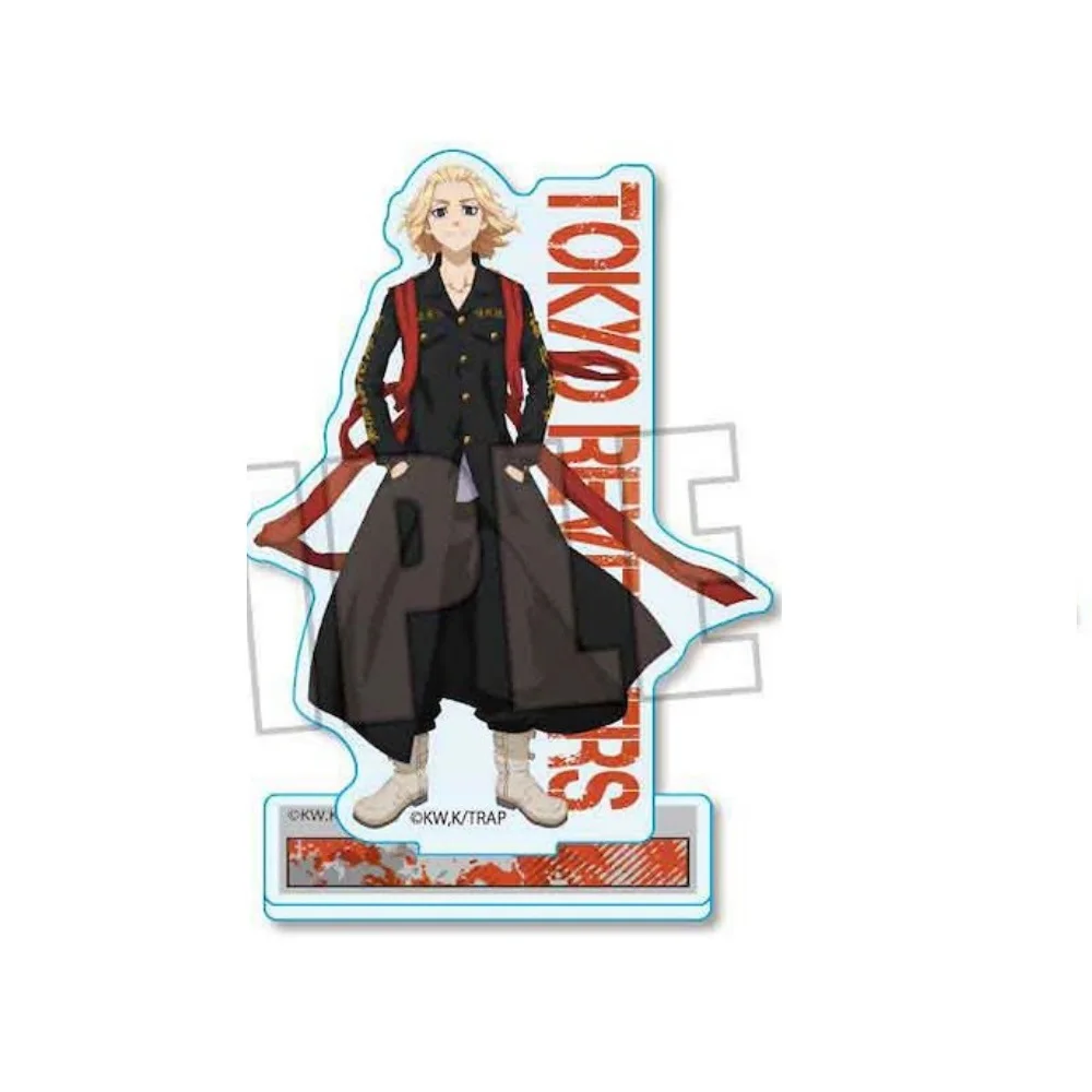 Anime Figure Tokyo Revengers Acrylic Stand Kazutora Hanemiya Mikey Chifuyu Desktop Decor Sign Plate Fans Gift keychain