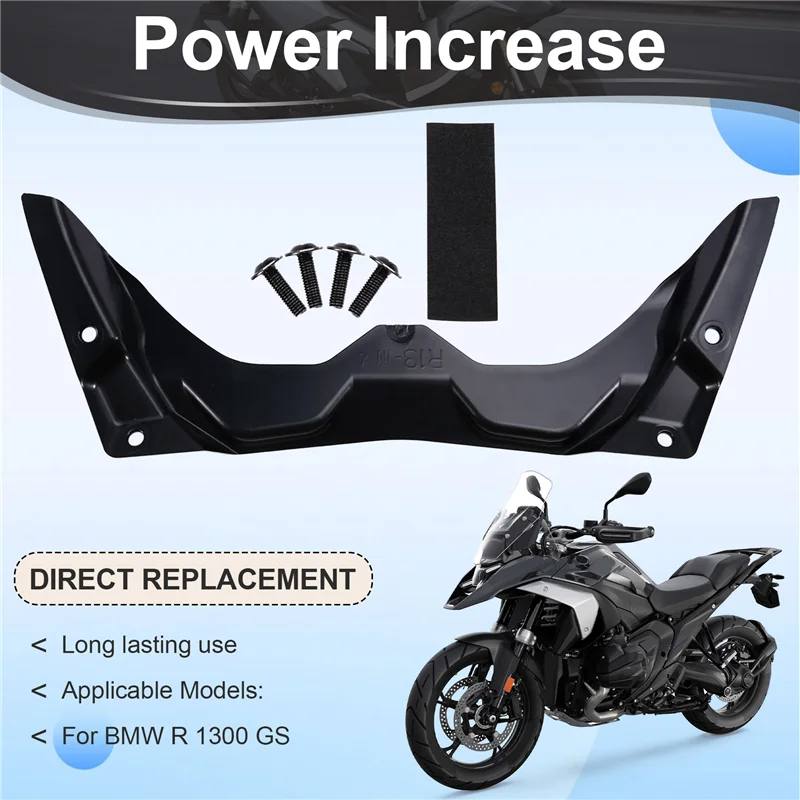 

Motorcycle Cockpit Fairing Panel For BMW R 1300 GS R1300 R1300GS 2023 2024 Accessories Updraft Wind Deflector-AD39