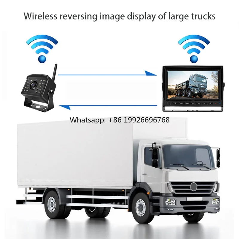 

Cheap Price Parking Wireless Reverse System Wireless Night View Camera Car Backup Monitor Display Kit for Bus Truck Forklift man