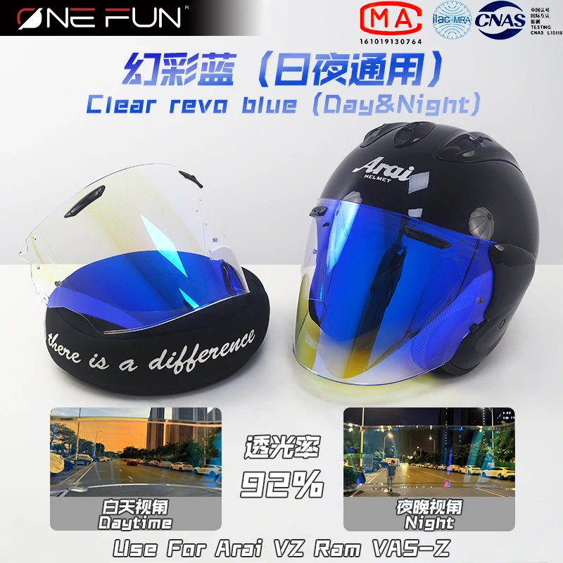 VZ RAM Photochromic Helmet Visor Black/Rainbow/Silver Shield