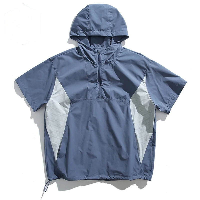 

Мужские тактические футболки с капюшоном, уличная одежда в стиле Harajuku, хип-хоп, оверсайз, Y2K, повседневные свободные футболки