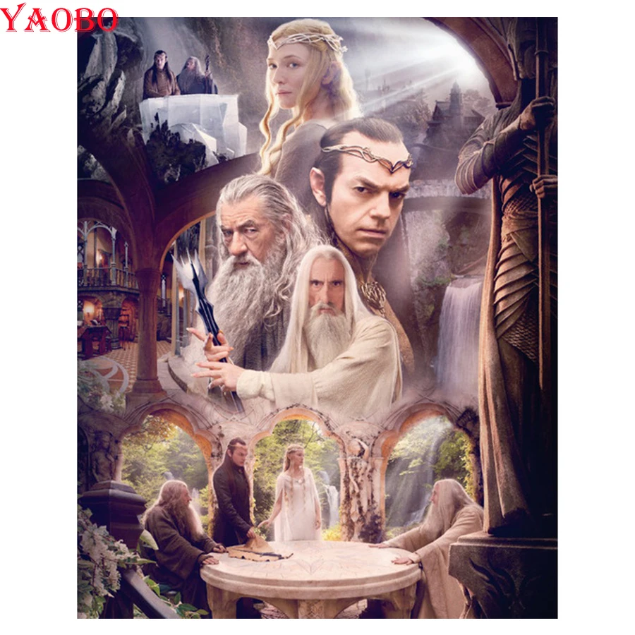 5D DIY Diamond painting Movie characters Cross Stitch Diamond embroidery sales Full drill square round Mosaic decoration