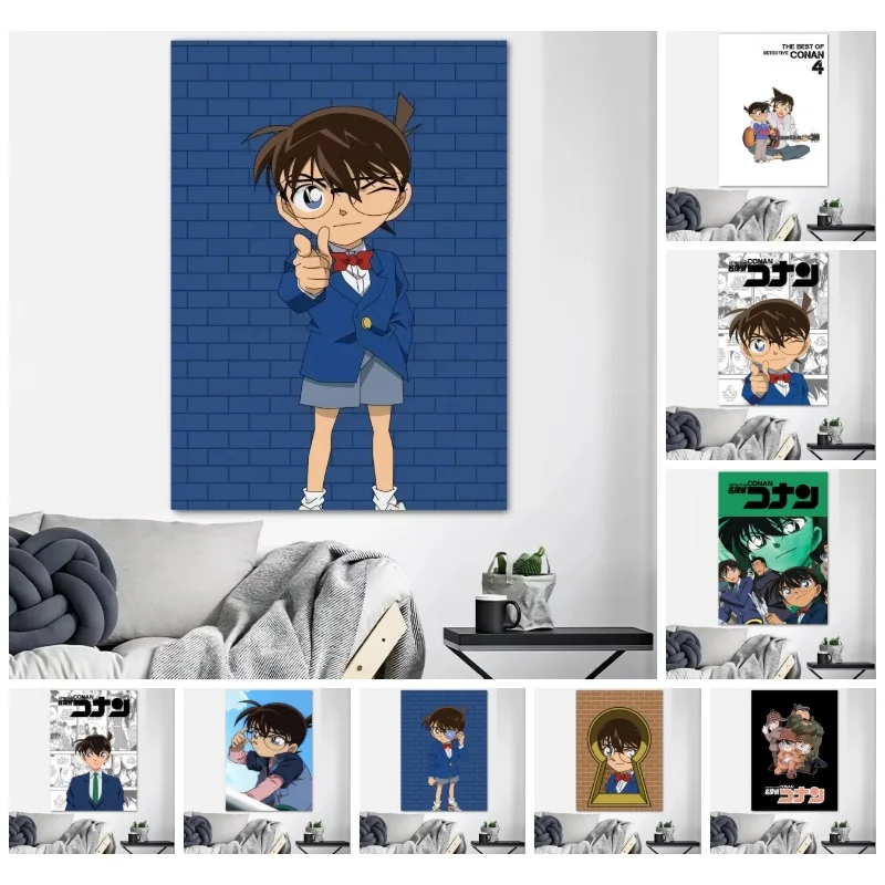 Detective Conan Anime 5D Full Round Drill Diamond Painting Inspector Mosaic Embroidery Art Home Wall Decor DIY Craft