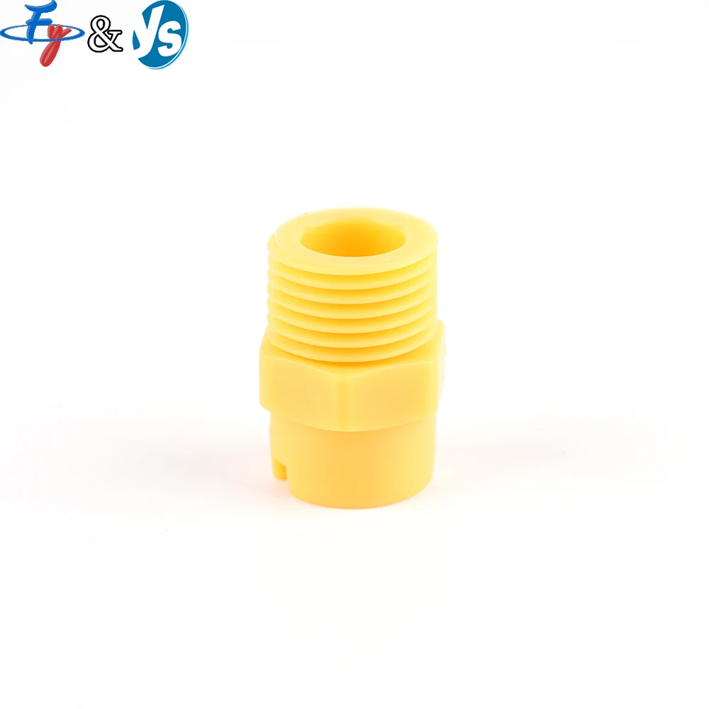 Plastic Flat Fan Spray Nozz 1/8 1/4 3/8 Acid and Alkali Resistant Industrial Cleaning Nozzle 65 ° 80 ° 95 ° Industrial Cleaning