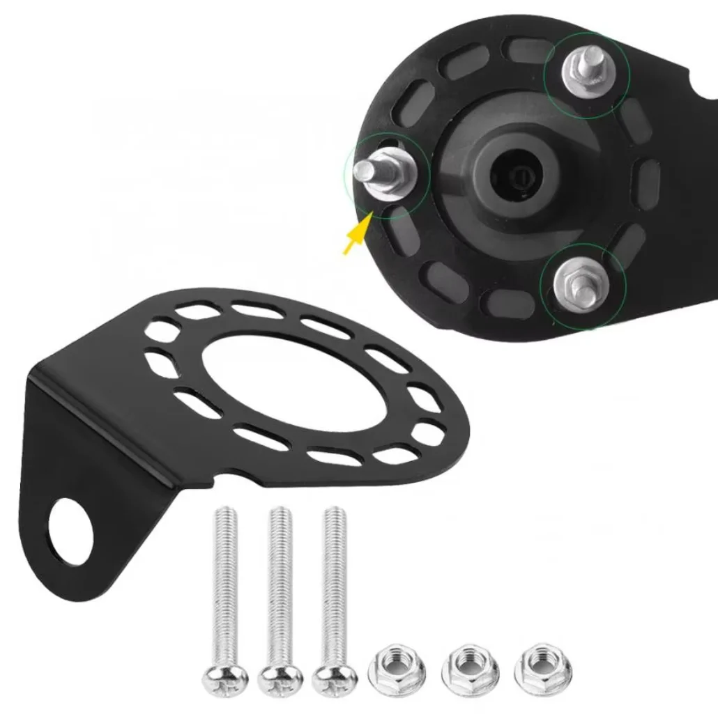 1 Set Trailer Socket Mounting Metal Mounting Bracket Holder for 7 Pin 13 Pin Caravan Towing Trailer Connector Plug Socket