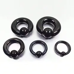 5 pieces multi-function rings, pa piercing rings, spring piercing rings, spring ball thick brass nose rings, lip rings