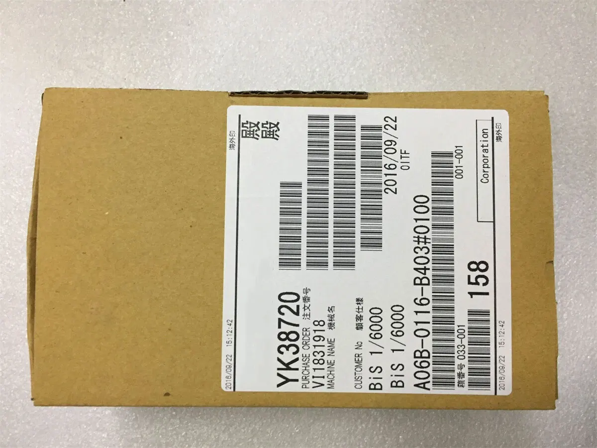 

Совершенно новый A06B-0116-B203 A06B-0116-B203 # 0100 А06Б-0116-Б403 А06Б-0116-Б403 # 0100 Гарантия один год