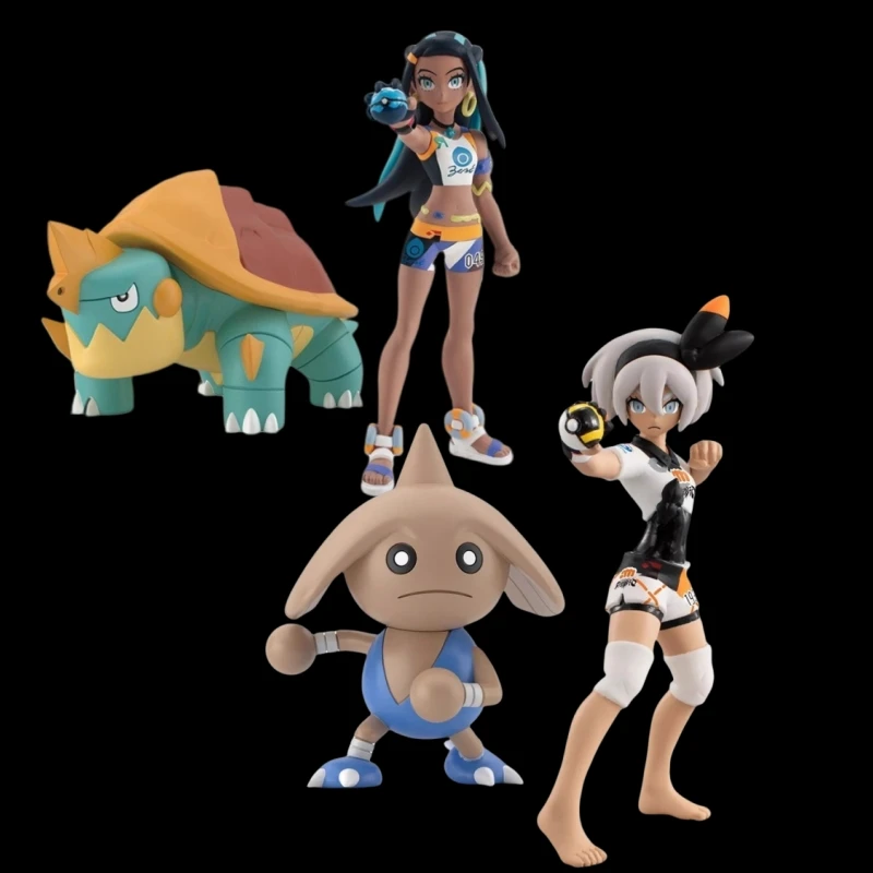 

10cm Pokemon Scale World Rurina&Kajirigame Anime Action Figure PVC GK Toy Gift Model Collection Hobby Desk Decoration Toys Gifts