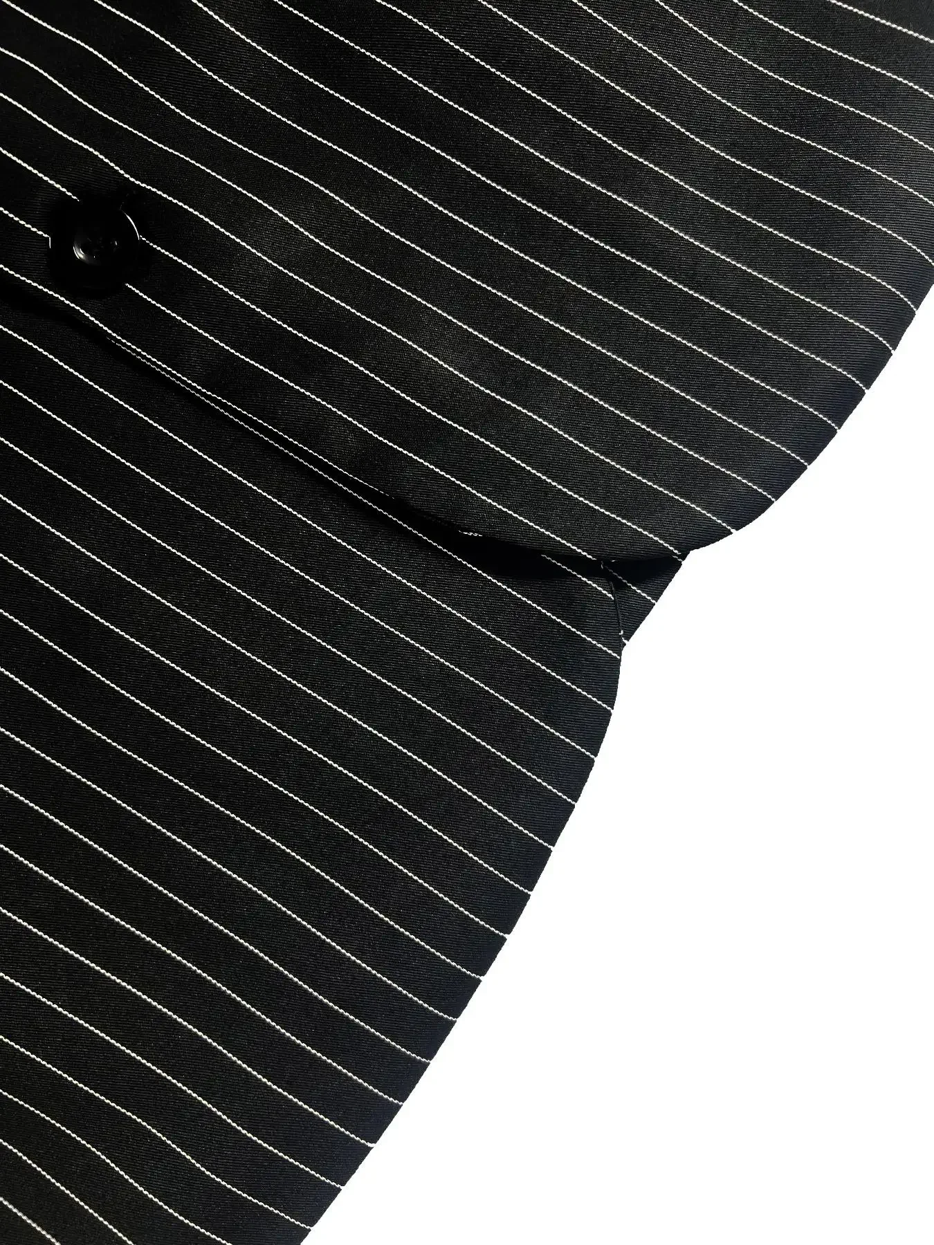 2-teiliger Herrenanzug im leichten Business-Stil, einreihig, gestreift, ohne Stretch, Blazer und Hose, für formelle Anlässe – Detail 5