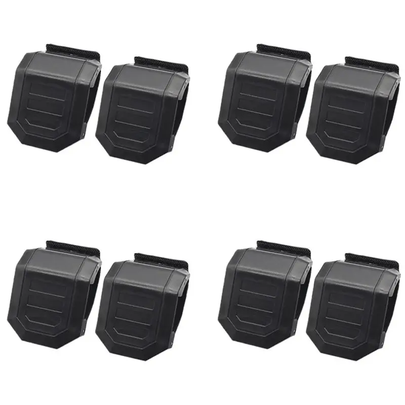 Powerful 4X Windshield Mount Clamps Straps Kit Windshield Brackets Clips For ATV / UTV Polaris Ranger RZR Can Am Maverick X3
