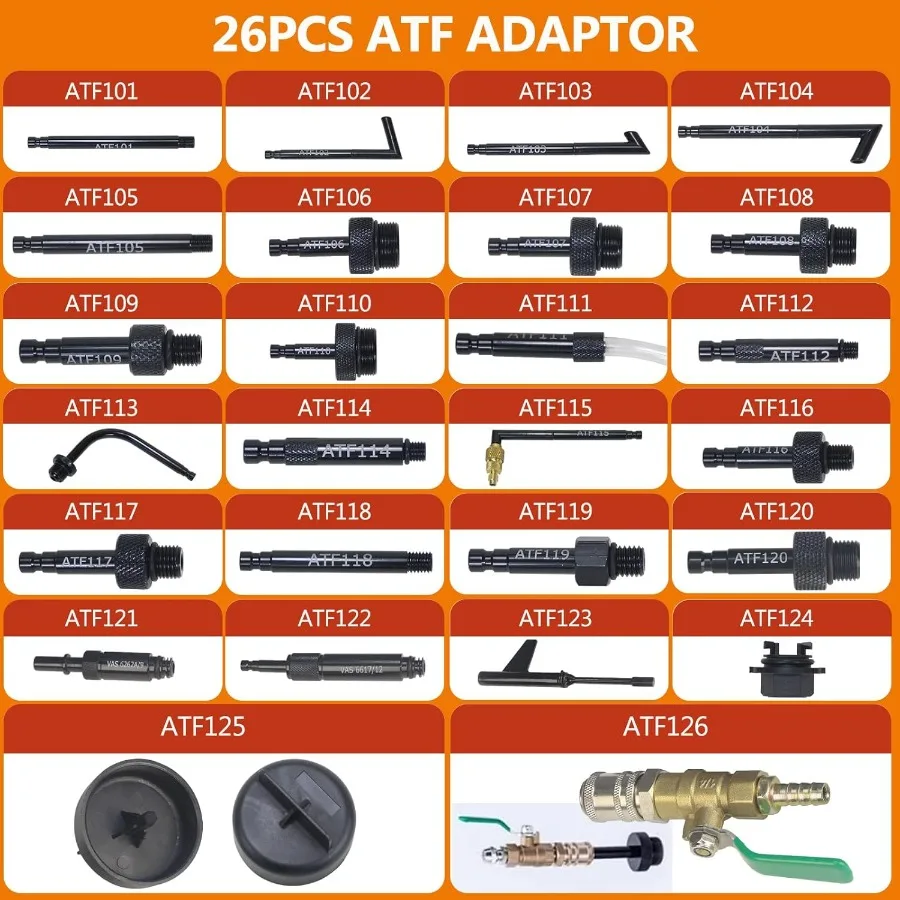 ATF محول ناقل حركة أوتوماتيكي ملء السوائل محول حشو الزيت أداة استبدال لشركة فولكس فاجن أودي CVT DSG BMW بنز 722.9 الخ. ف