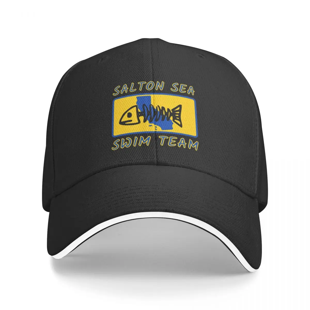 Salton Sea Swim Team Graphic Baseball Cap custom Hat Fishing cap Men's Hats Women's