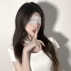 Lolita Lace Eye Mask Lady Hollow Lace Masquerade Face Mask Cosplay Prom Party Props Christmas Nightclub Fancy Dress Costumes