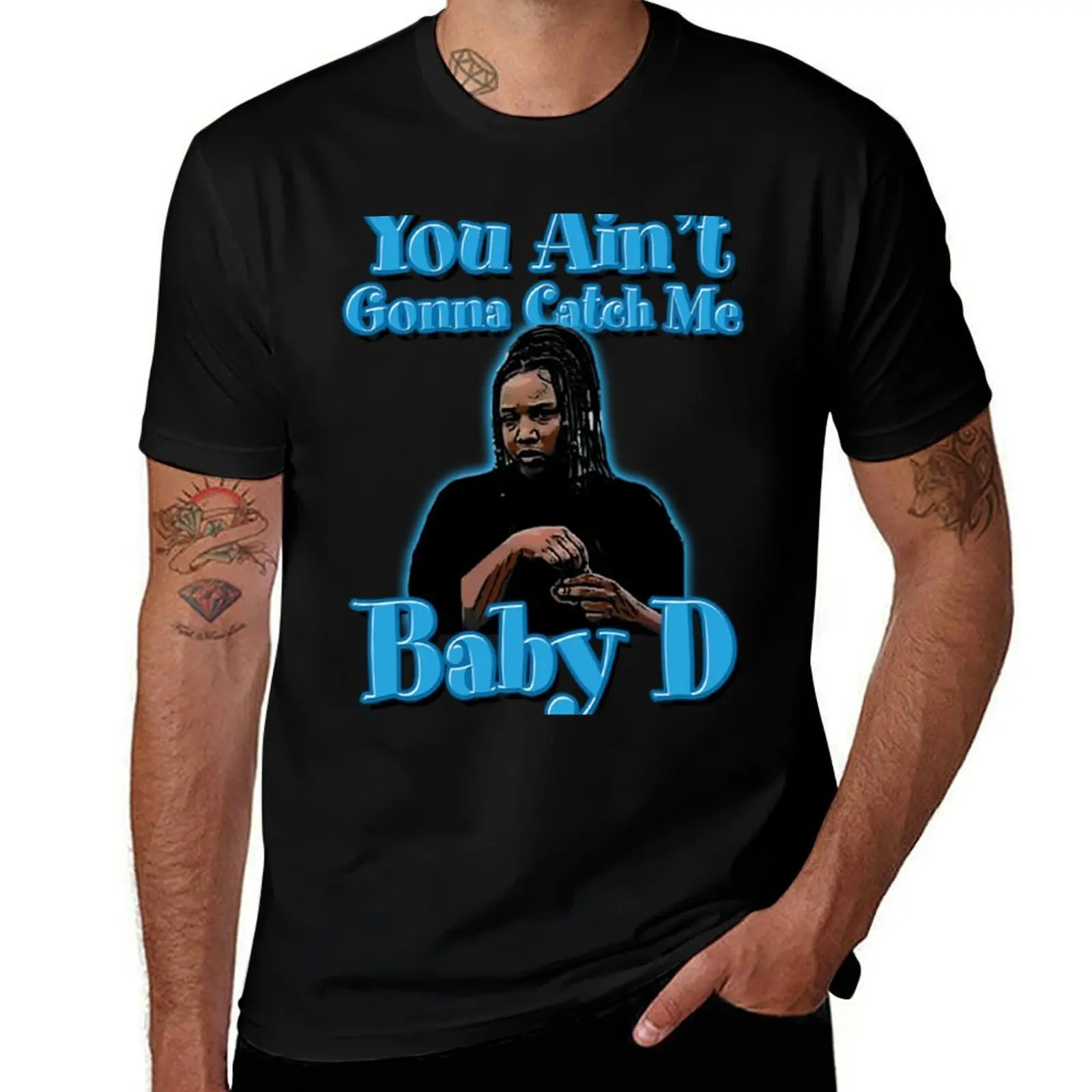 

baby D T-Shirt t shirt man designer funny t shirts dark humor man t shirt luxury T-shirt