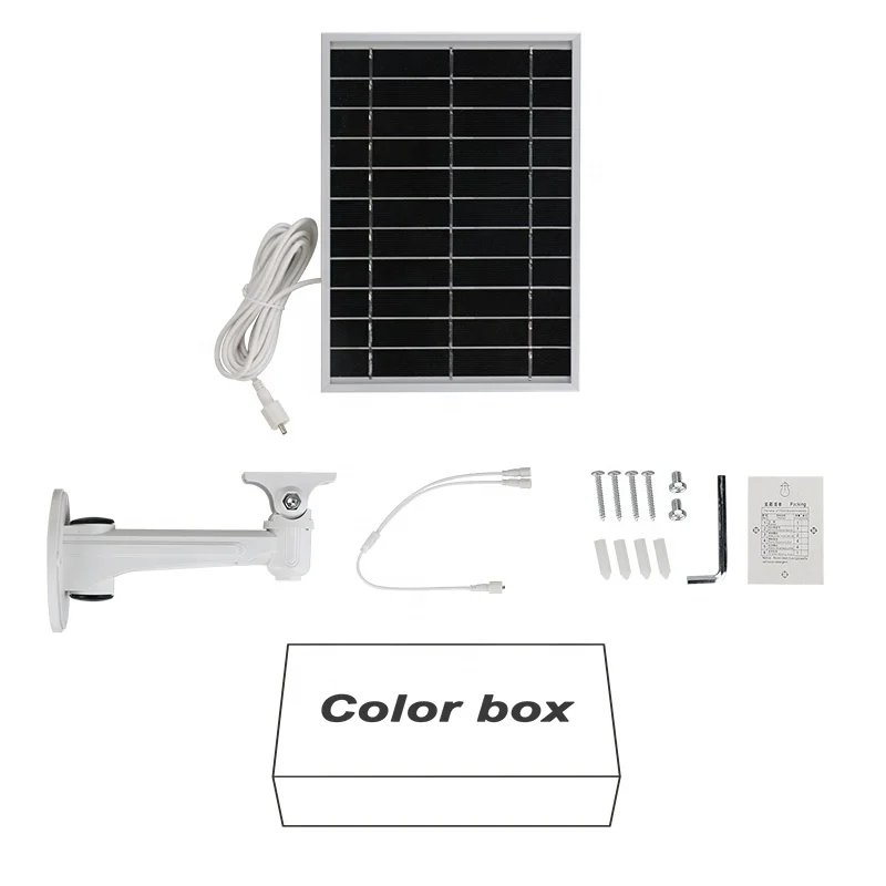 Outdoor Wireless 3G 4G Security Ip Camera Surveillance Solar Camera