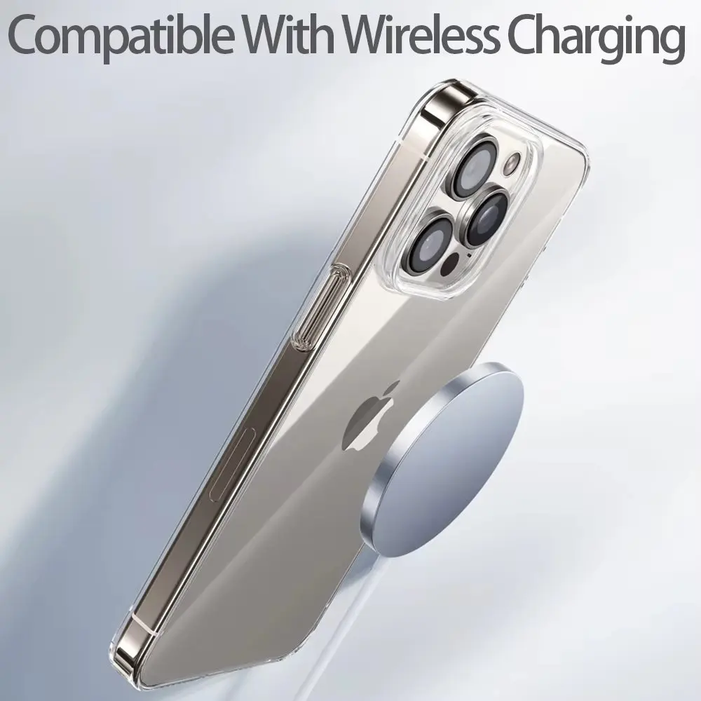 Ultra-thin Transparent TPU Case For iPhone 18 16 17 15 14 Air Pro Max 16e 17e Plus silicone Back TPU Clear Soft Protective Cover