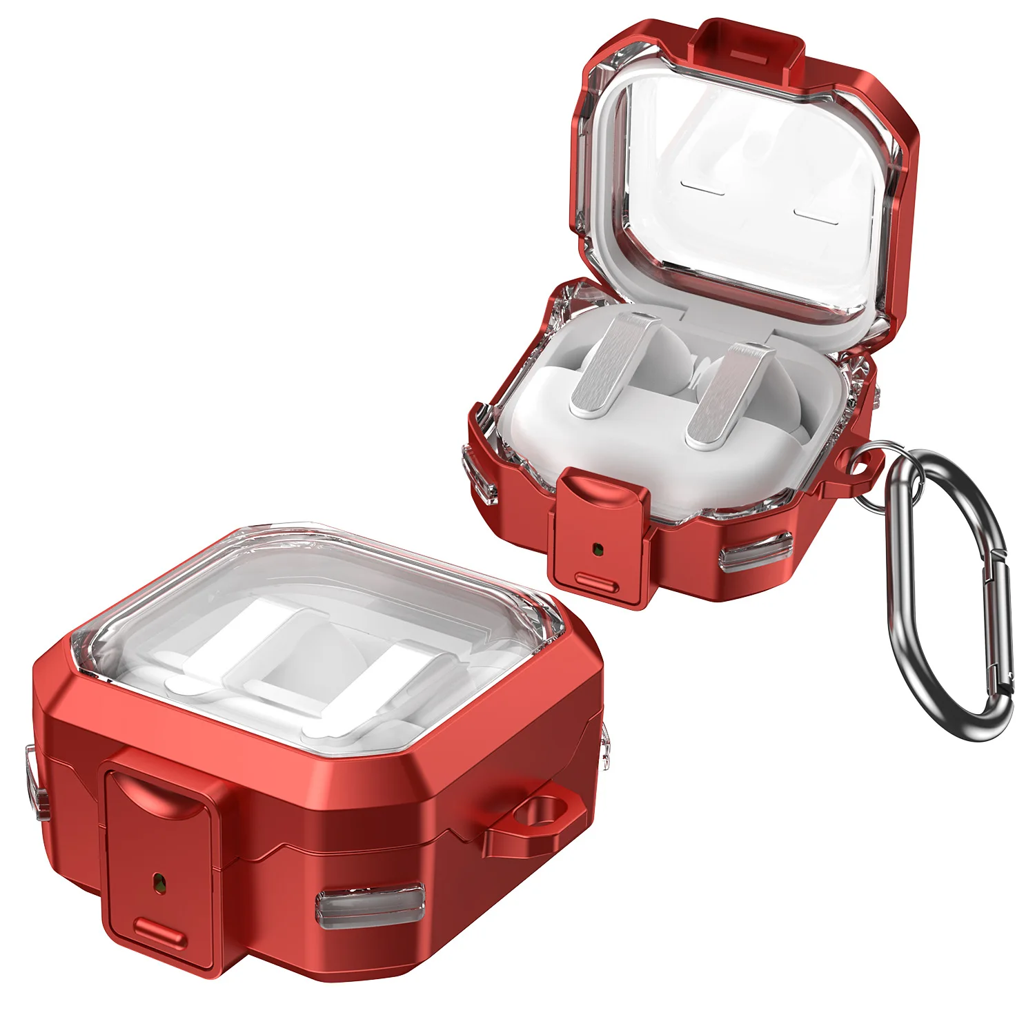 earphone case for Galaxy Buds4/buds 4pro cover anti drop armor buckle all inclusive for Buds live/2pro/pro/2/FE/Core cases