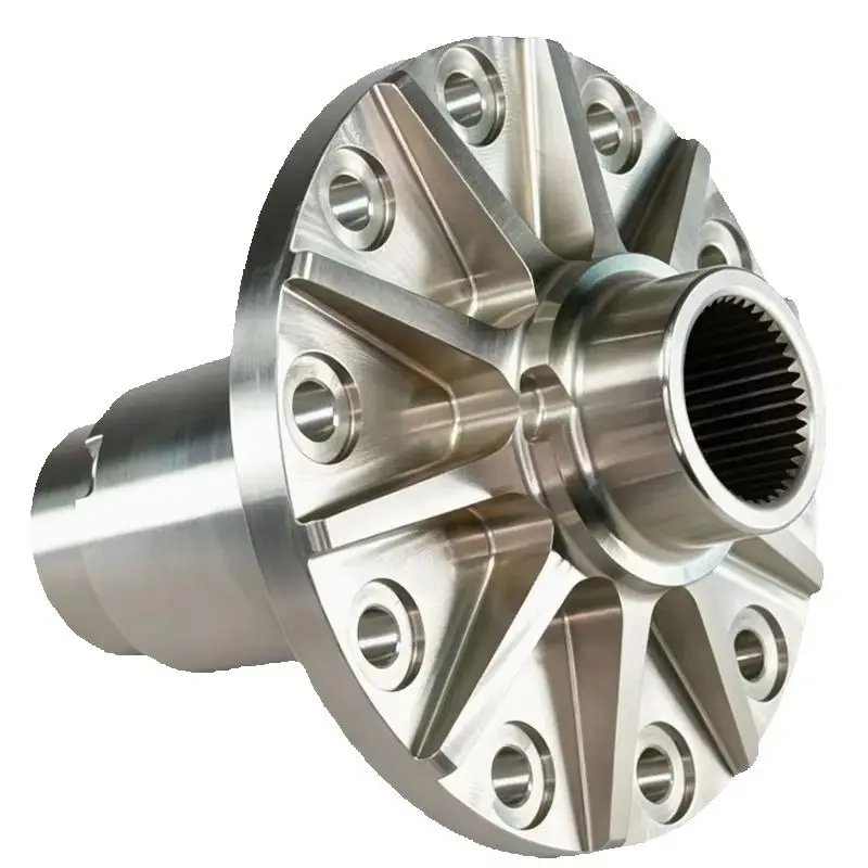 Custom CNC Turning Milling 7075 T6 Aluminum Spline Spool for Racing Drive Axle