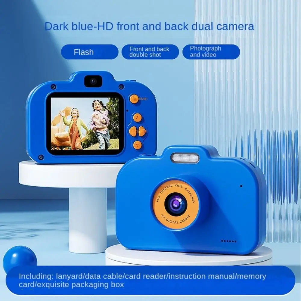 Nette HD Bildschirm Kinder Kamera Spielzeug Video Kamera Multifunktionale Kinder Digital Kamera Cartoon Tragbare Mini SLR Digitale Kinder