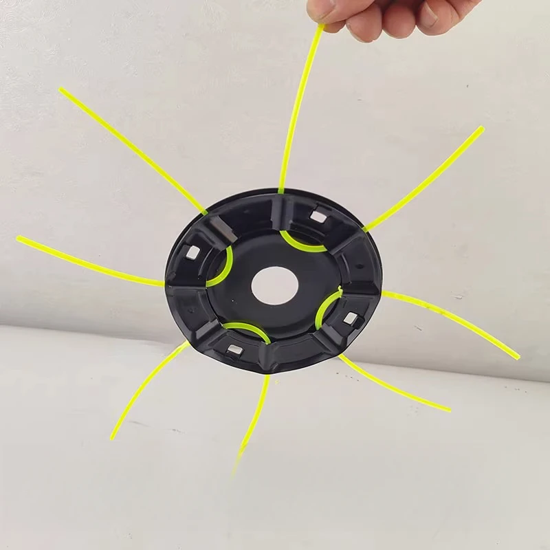 

2 pieces for backpack lightweight lawn Mower iron disc lawn mower plastic rope