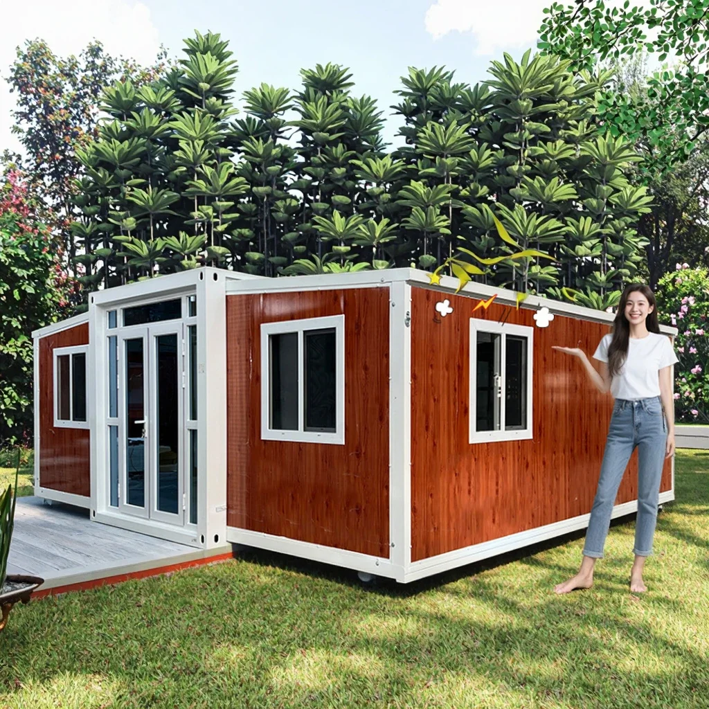 Customized Australia's Best 40ft Expandable Container House Prefabricated 3 Bedroom Home With 40 Ft Foot Container Granny Flats