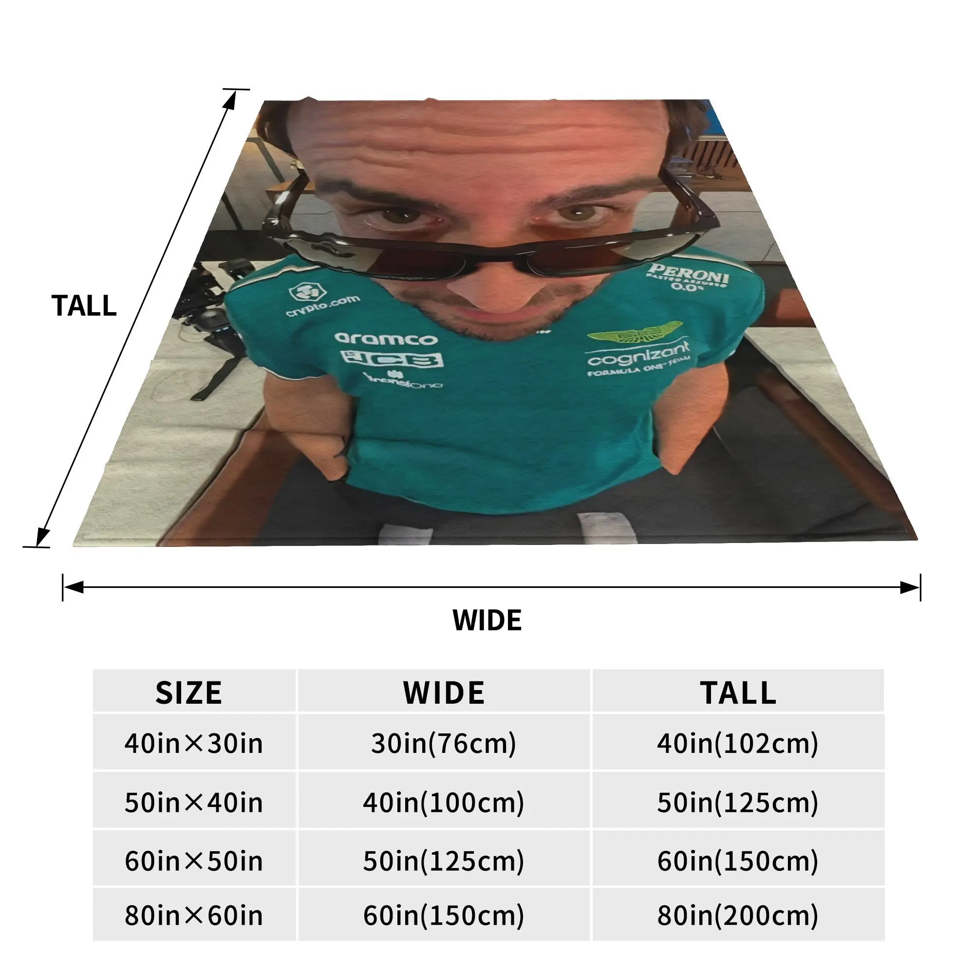 Fernandos Alonsos سباق بطانية دافئة صبي فتاة أفخم رمي بطانية الجدة غرفة المعيشة الفانيلا المفرش أريكة غطاء سرير