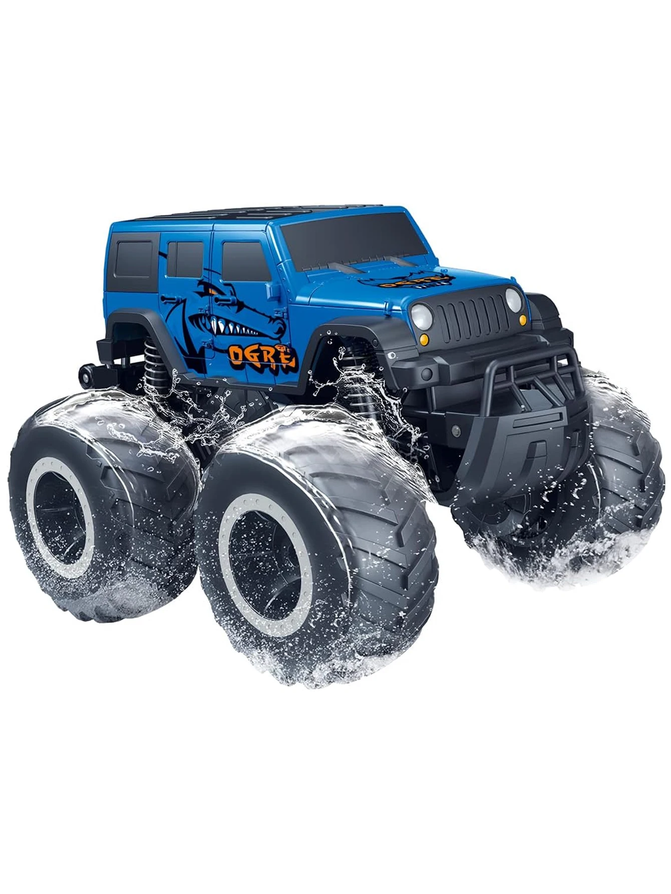 1: 16 blue pickup truck toy remote control car truck toy remote control car body waterproof suitable for all terrains 4WD