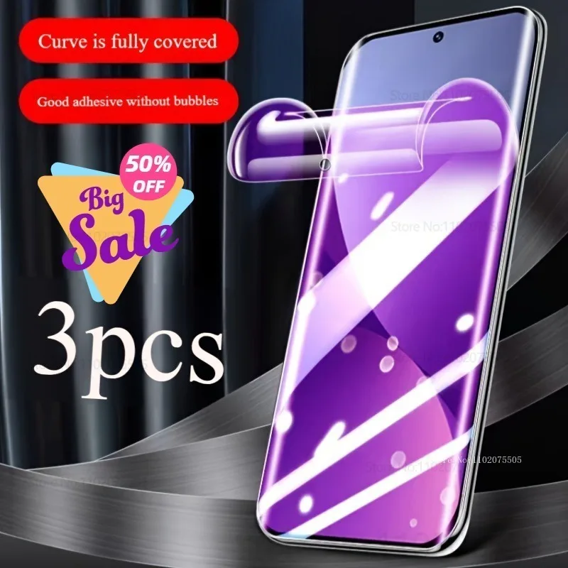 

3pcs High-Definition Hydrogel Film for Xiaomi 15 Ultra 15S Pro 15 Pro Mobile Phone Protection Film for Xiaomi 14Pro 14 Ultra 14T