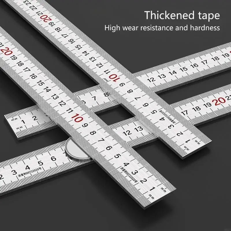 Clear Scale Square Angles Ruler Tool For Craftsmen Builders Accurate Measurement A0KF