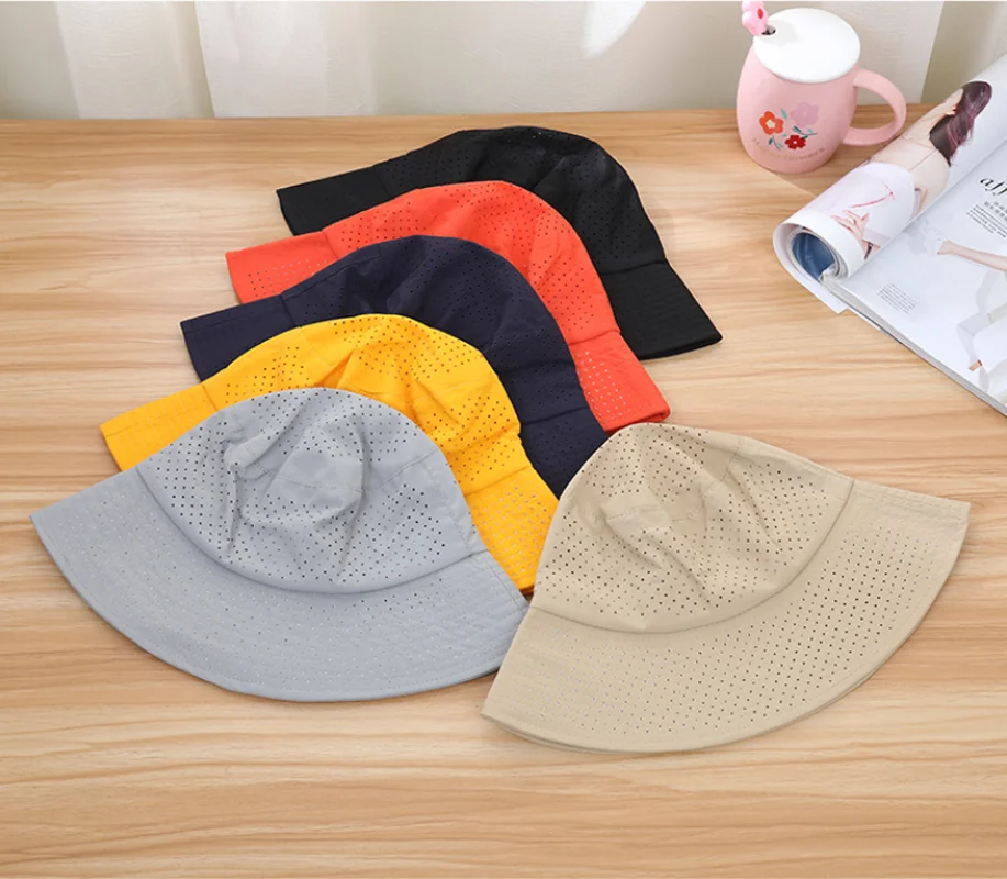 Summer Panama Hat for Men FisherMan Hat Men\'s Big Head Breathable Size Plus Hat Bucket Hat Summer Fashion Bob 62cm Fat Mesh Hat