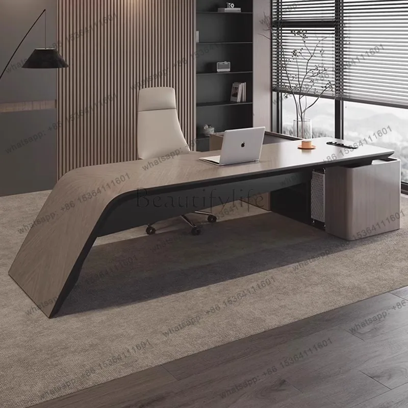 LDDrawer Conference Office Desk Gadgets European Aesthetic Office Desk Minimalist Storage Escritorio Oficina Lounge Furniture