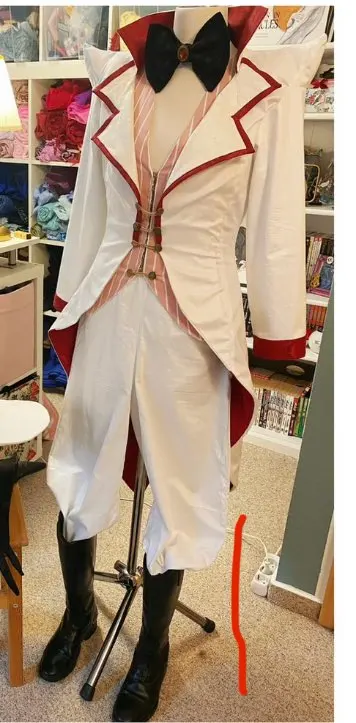 Uniforme de cosplay Lucifer pour hommes adultes, tenue de carnaval d'Halloween, sur mesure