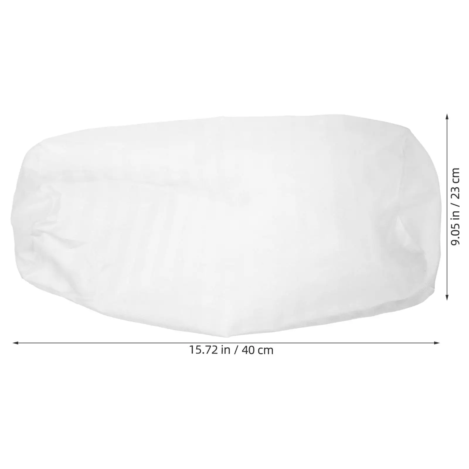 Federa per cuscino con manica interna cilindrica rimovibile in morbido tessuto, tubo di supporto per il collo, per federa decorativa per il collo