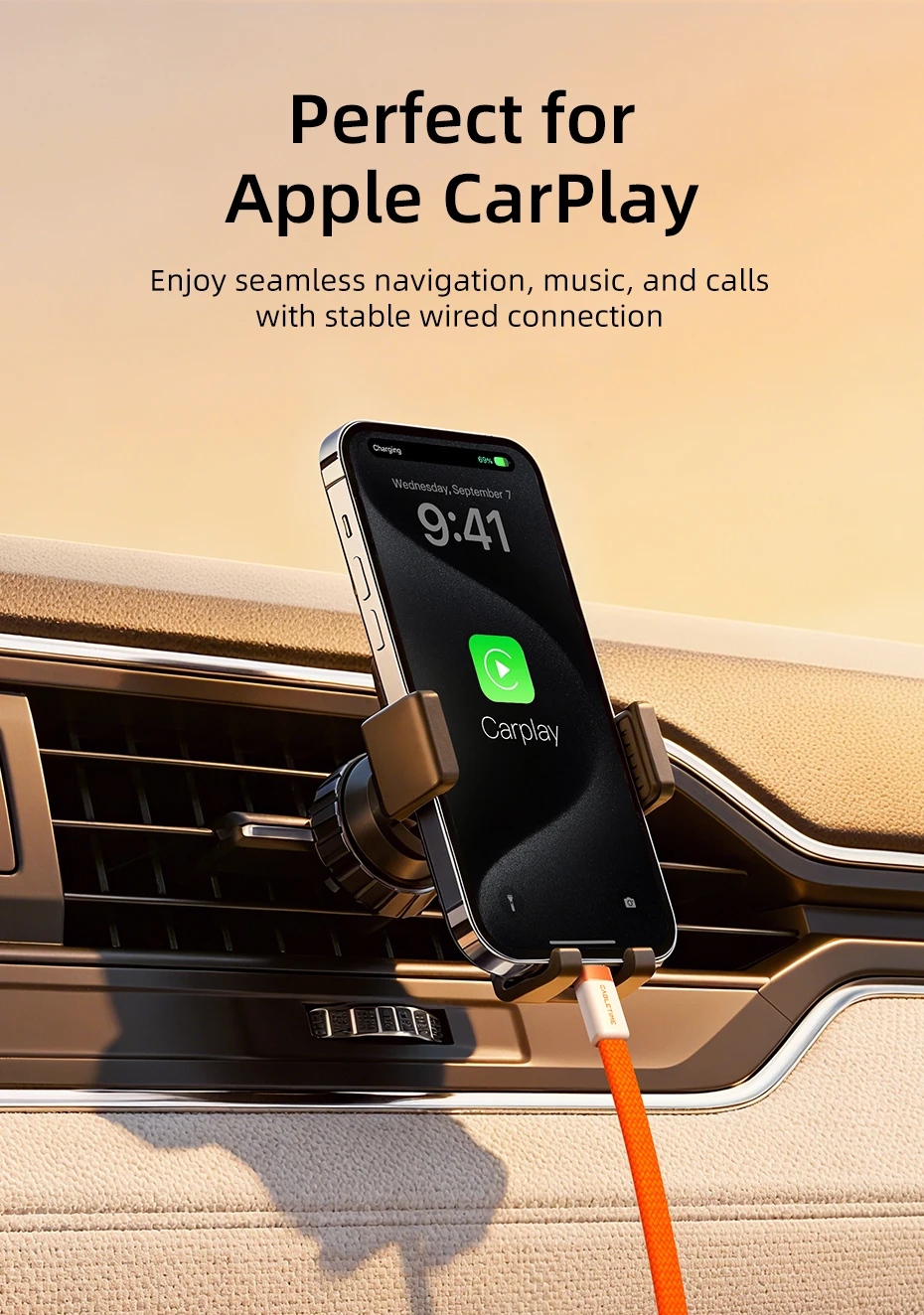 CABLETIME USB-C Kabel Magnetisches Typ-C Kabel PD100W 480Mbps Flachkabel Hochgeschwindigkeitsübertragung für HUAWEI Xiaomi iPhone 17/16 C-Kabel – Detail 12