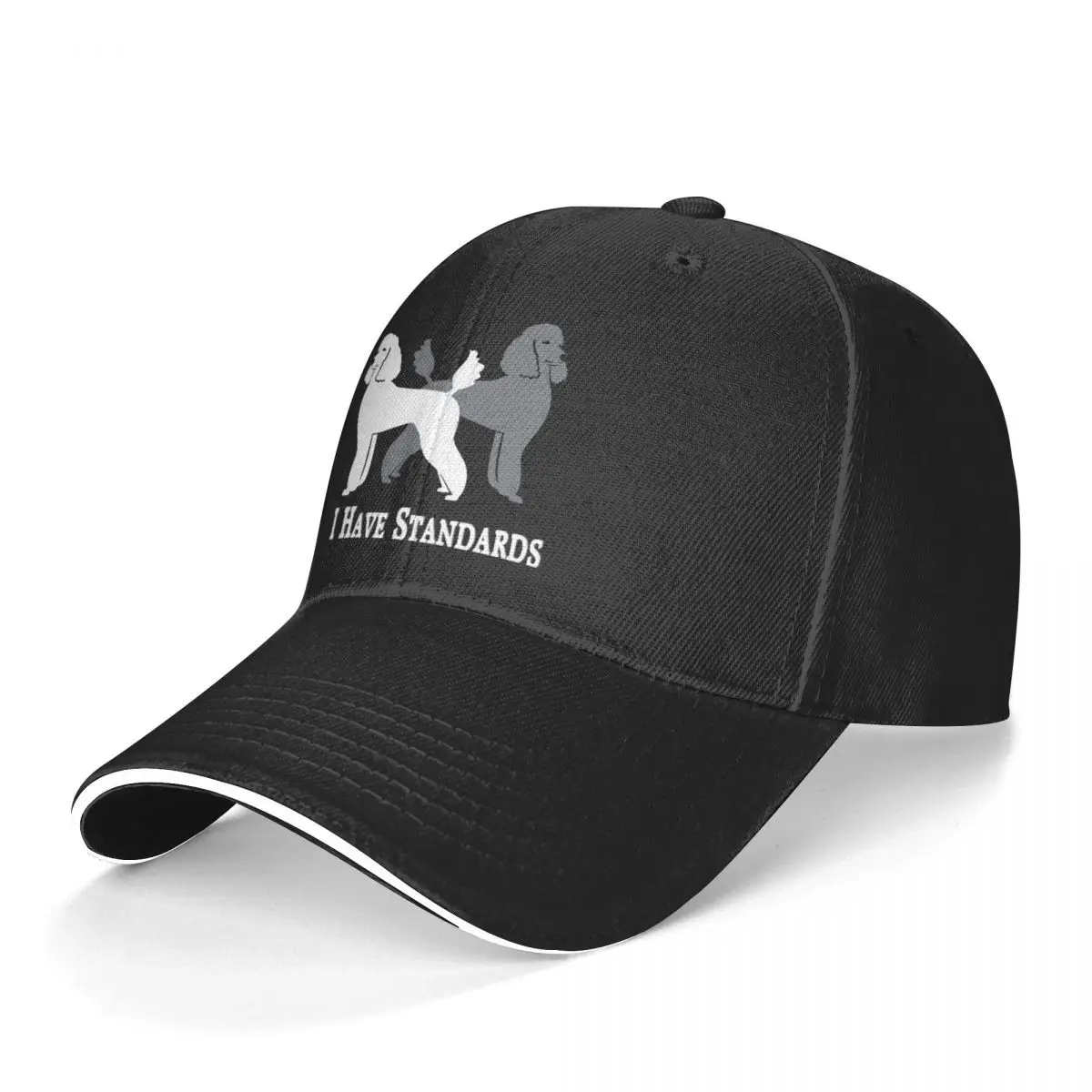 Poodle Baseball Cap I Have Standards Poodles Nicker Cute Female Hip Hop Hats Printed Outdoor Sport Snapback Cap Gift Idea