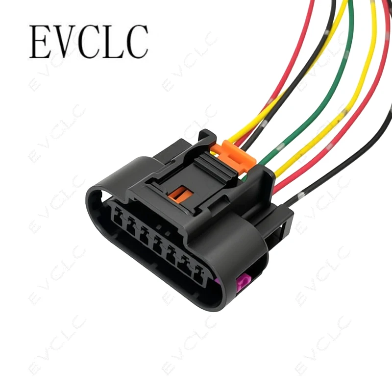 1 Set 7-Pin Waterproof Wiring Harness Connector PP10000888 for Buick Chevrolet Ignition Coil (Male & Female)  Plug