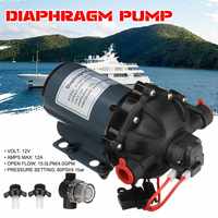 Washdown Deck Cleaning Water Pump Kit 12V High Rressure Water Flow 4.0GPM for RV Boat Marine Wash Self-Priming Cleaning Pump