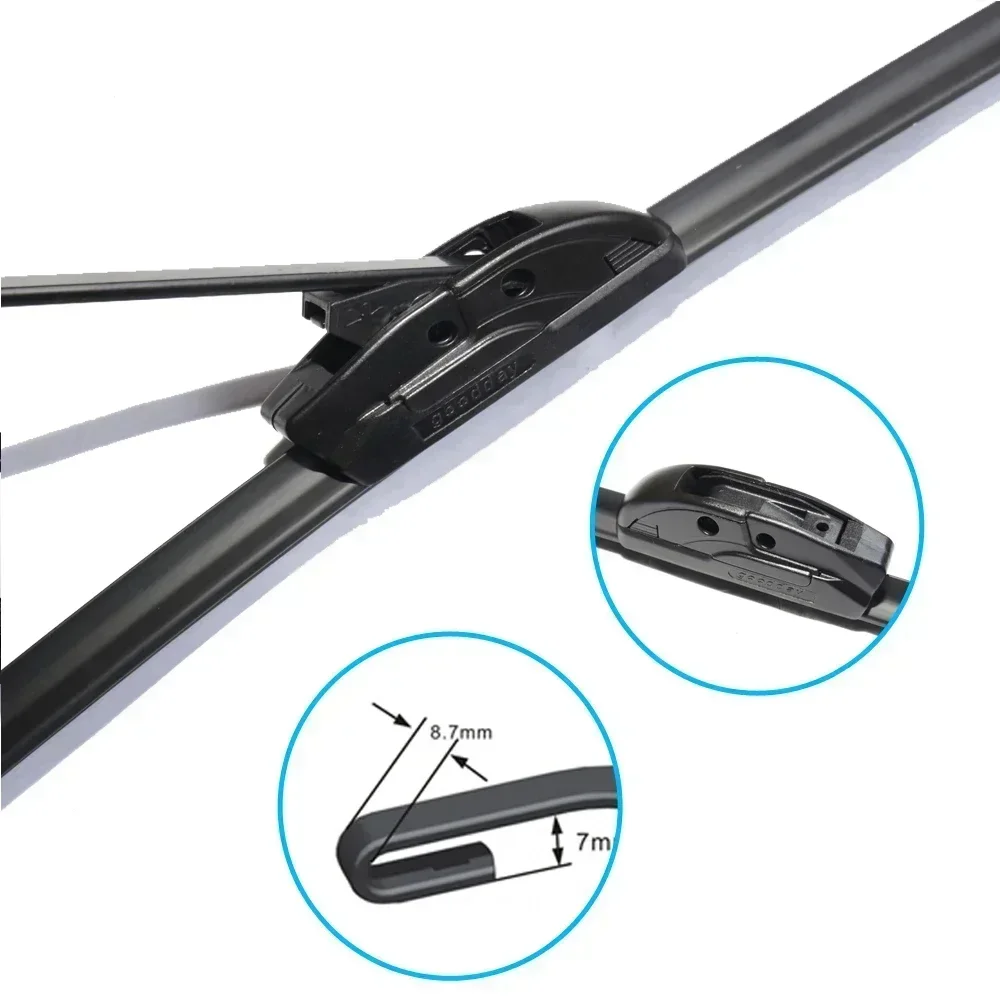 For Hyundai I30 GD Elantra GT 2012 2013 2014 2015 2016 Car Wiper Blades Front Windshield Brushes Washer Accessories  J-Hook Type