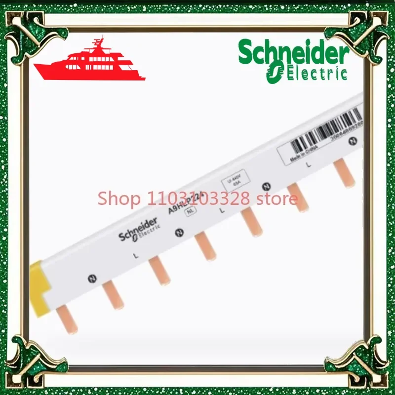 

New A9HLP224 or A9XPH224 Schneider Electric Acti 9 Comb Busbar wiring and installation accessories, 24x18mm, suitable for 2P MCB